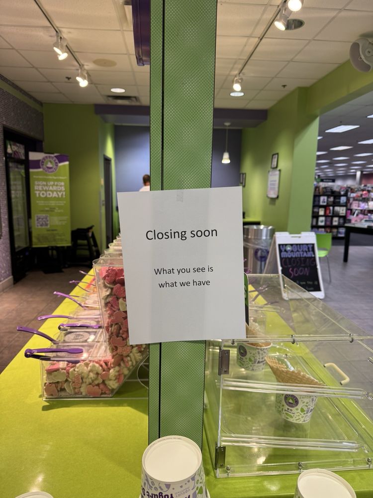 Yogurt Mountain gift card