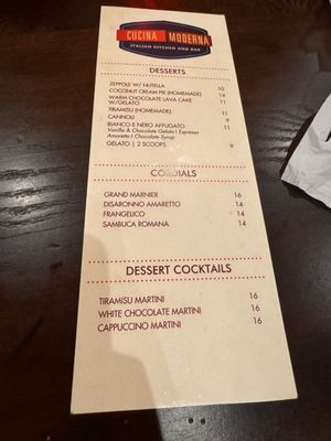 Menu photo 5 Cucina Moderna Miramar, FL
