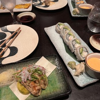 Sushisamba - Yellowtail tacos and California roll - Asian Fusion Near Me - Las Vegas, Nevada Sushisamba - Yellowtail tacos and California roll - Asian Fusion Near Me - Las Vegas, Nevada