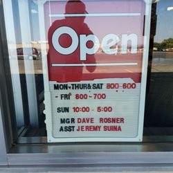 Samon's Electric & Plumbing Supply - Store hours