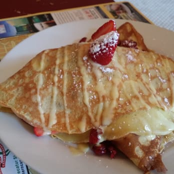 Cafe Conti - Strawberry crepe - Breakfast & Brunch Near Me - New Orleans, Louisiana Cafe Conti - Strawberry crepe - Breakfast & Brunch Near Me - New Orleans, Louisiana