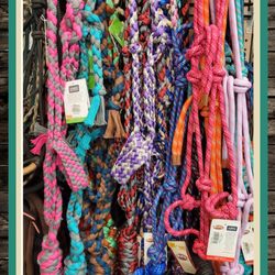 K & S Saddlery - Weaver brand rope, bamboo & mule tape Halter & Lead ropes sets