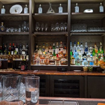 FIGS - Great collection at the bar - Mediterranean Near Me - Jackson, Wyoming