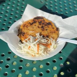 Claritas Pupuseria - Pork and cheese!
