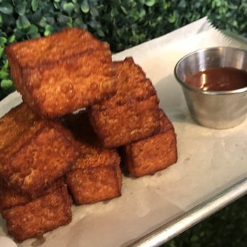 Flan Factory - Timba - Fried Cheese with guava dip! Must order it! It's not gooey cheese. It is very good with the guava - Cuban Near Me - Tampa, Florida Flan Factory - Timba - Fried Cheese with guava dip! Must order it! It's not gooey cheese. It is very good with the guava - Cuban Near Me - Tampa, Florida