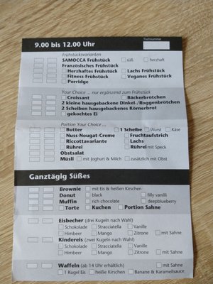 Menu photo 6 Samocca Uelzen, NI