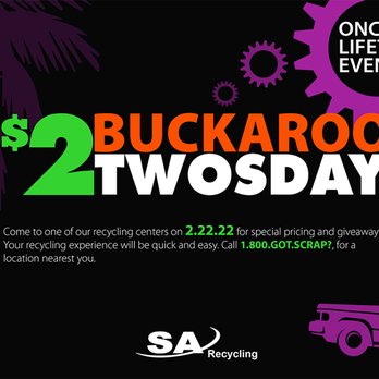 SA Recycling - SA Recycling Florida Region is having a "ONCE IN A LIFETIME EVENT" on February 22nd. - Recycling Center Near Me - Fort Lauderdale, Florida SA Recycling - SA Recycling Florida Region is having a "ONCE IN A LIFETIME EVENT" on February 22nd. - Recycling Center Near Me - Fort Lauderdale, Florida