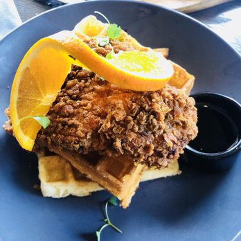 Oak - Chicken and waffles - New American Near Me - Laguna Beach, California Oak - Chicken and waffles - New American Near Me - Laguna Beach, California