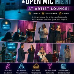 Artist Lounge - Let us help you host a party to remember! Fundraisers available!
