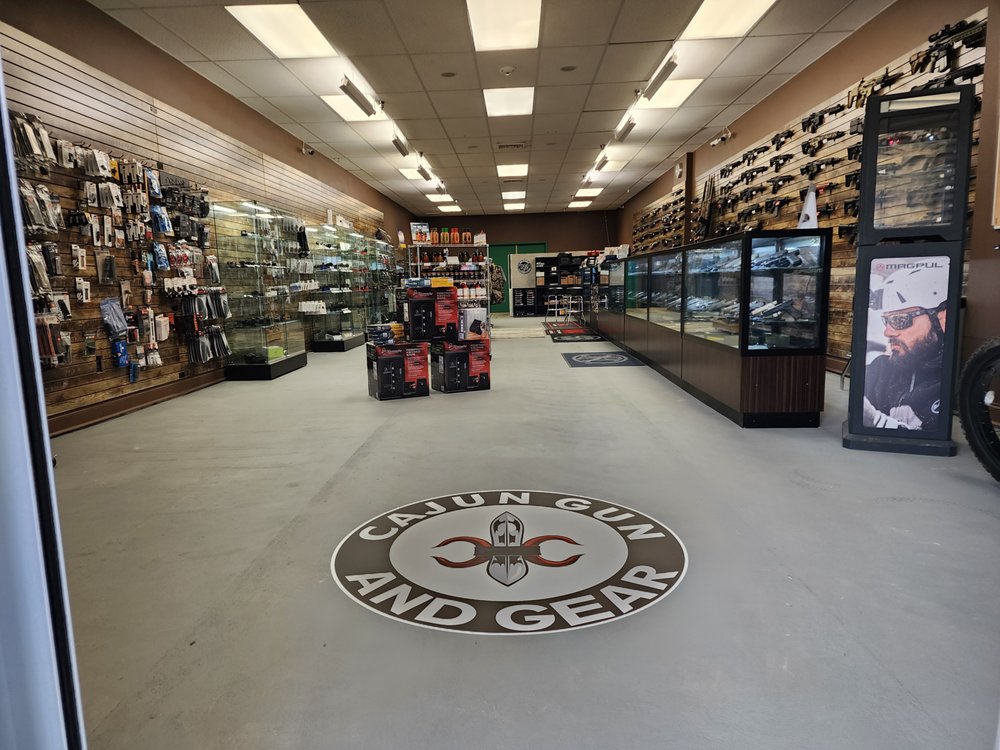 CAJUN GUN AND GEAR Updated October 2024 3544 W Pinhook Rd