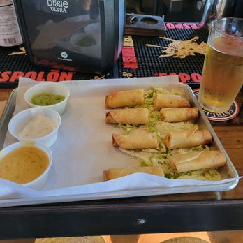 Cartel Taco Bar - Mini chicken flautas - Tacos Near Me - Arlington, Texas Cartel Taco Bar - Mini chicken flautas - Tacos Near Me - Arlington, Texas