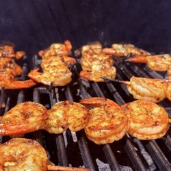 Sprouts Farmers Market - Grilled, marinated, plump shrimp skewers.