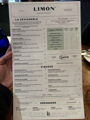 Menu photo 7 Limón San Francisco, CA
