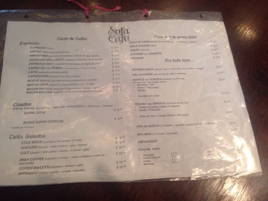 Menu photo 1 Sofá Café Rio de Janeiro, RJ