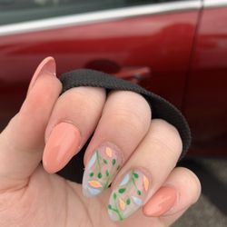 Zen Nails & Spa - What we got...see other photo for what was asked for