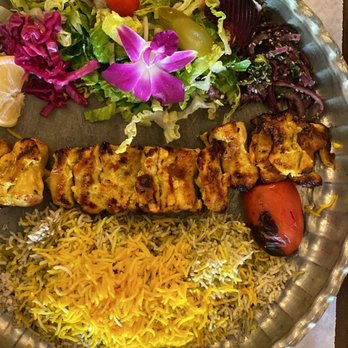 Caspian Restaurant - 30. Baghali Polo with Chicken - Mediterranean Near Me - Mountain View, California