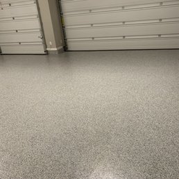 Garage floor never looked better Garage floor never looked better