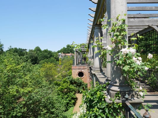 The Hill Garden and Pergola by null