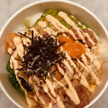 PokeMIX - a bowl of sushi and vegetables - Hawaiian Near Me - Pasadena, California PokeMIX - a bowl of sushi and vegetables - Hawaiian Near Me - Pasadena, California