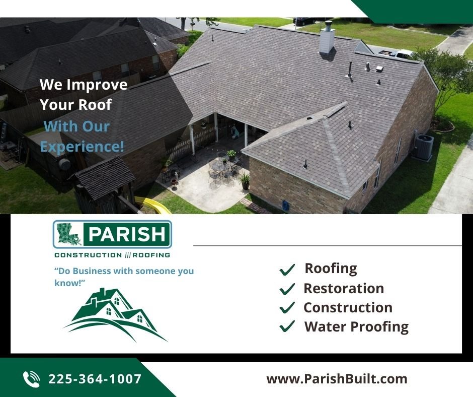 Slide of Parish Construction and Roofing