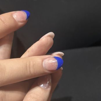 Krystal Nails And Spa - the bubble in one of my sister in laws nails. - Nail Salons Near Me - Santee, California