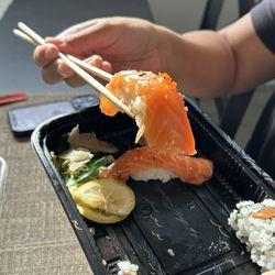 Yummy Tokyo Asian Fusion Bistro - Salmon Nigiri