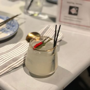 Kin Dee - Spicy Tom yum cocktail - Thai Near Me - Houston, Texas
