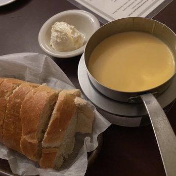 Gus's Steakhouse - Amazing cheese fondue and French bread - Steakhouses Near Me - Sonora, California