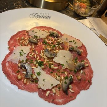 Sexy Roman - Wagyu Beef Carpaccio* - Italian Near Me - Scottsdale, Arizona Sexy Roman - Wagyu Beef Carpaccio* - Italian Near Me - Scottsdale, Arizona