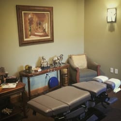 Lodge Chiropractic - Dr. Lodge's room, showing the drop table.