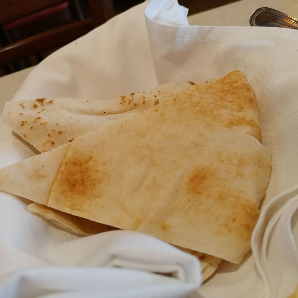Leyla - Pita.. We asked for it warm and they warmed it up! It was very, very good. - Lebanese Near Me - Charleston, South Carolina Leyla - Pita.. We asked for it warm and they warmed it up! It was very, very good. - Lebanese Near Me - Charleston, South Carolina