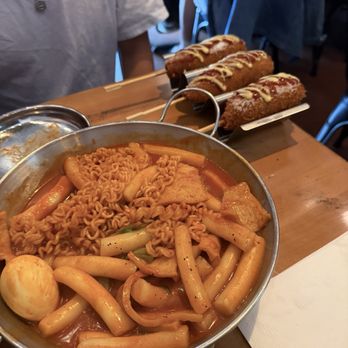 1st Street Pocha - Rapokki and corn dogs - Korean Near Me - Beaverton, Oregon