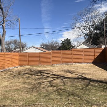 Streamline Landscape - All done! Needs some watering but gonna look amazing love the rocks! - Landscaping Near Me - Colleyville, Texas Streamline Landscape - All done! Needs some watering but gonna look amazing love the rocks! - Landscaping Near Me - Colleyville, Texas