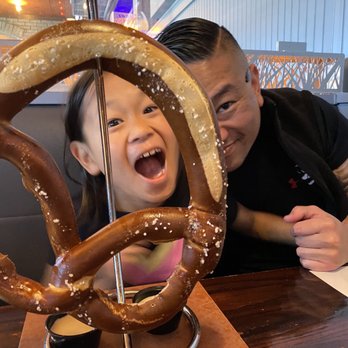 Wildfire Public House - HUGE, hot, crunchy and chewy pretzel! - Breakfast & Brunch Near Me - Modesto, California Wildfire Public House - HUGE, hot, crunchy and chewy pretzel! - Breakfast & Brunch Near Me - Modesto, California