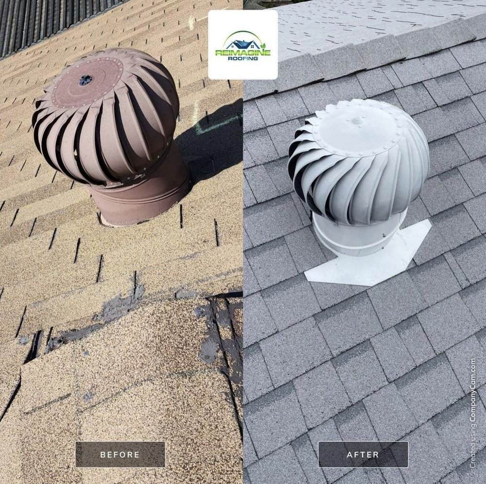 Slide of Reimagine Roofing