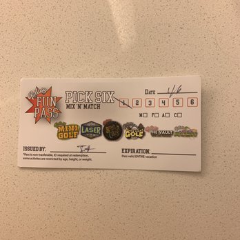 Gatlin’s Mini Golf - Fun pass - Mini Golf Near Me - Gatlinburg, Tennessee