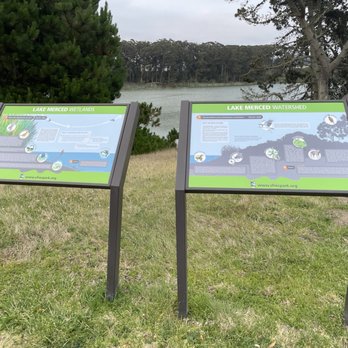 Lake Merced - Info signs - Parks Near Me Lake Merced - Info signs - Parks Near Me