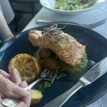 Chelsea Chowder House & Bar - Salmon entree - Seafood Near Me - Long Beach, California