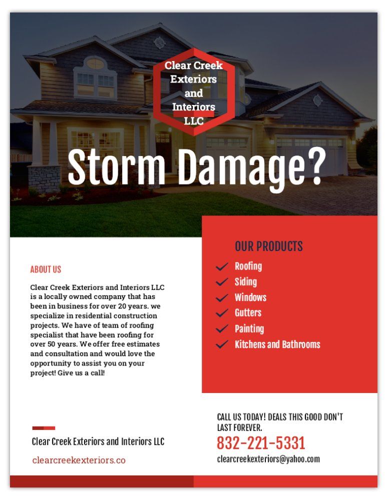 Slide of Clear Creek Exteriors