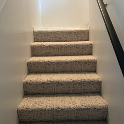 Vogel's Carpet & Flooring - Bottom of our stairs.