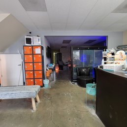 Locker and reception area 5.23.22