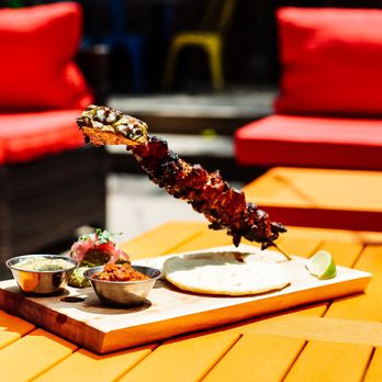 Mejicali - Al Pastor skewer - Chicken Wings Near Me - Charlottesville, Virginia Mejicali - Al Pastor skewer - Chicken Wings Near Me - Charlottesville, Virginia