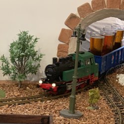 Restauracja PKP - Beer delivered by train to table