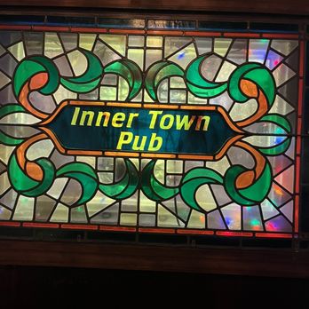 Innertown Pub - a stained glass window - Pubs Near Me - Chicago, Illinois Innertown Pub - a stained glass window - Pubs Near Me - Chicago, Illinois