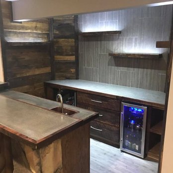 Brooks Home Renovations - A custom made basement bar! - Flooring Near Me Brooks Home Renovations - A custom made basement bar! - Flooring Near Me