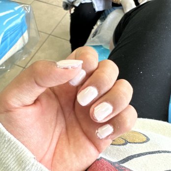 Q-Nails - my paint job as you can see still in the salon - Nail Salons Near Me - Inglewood, California Q-Nails - my paint job as you can see still in the salon - Nail Salons Near Me - Inglewood, California