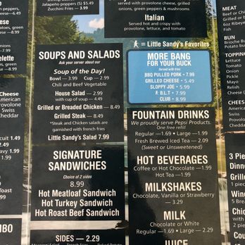 Little Sandy's - Menu - American Near Me - Bruceton Mills, West Virginia Little Sandy's - Menu - American Near Me - Bruceton Mills, West Virginia