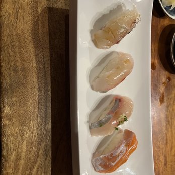 M Sushi - Nigiri tasting plate - Sushi Bars Near Me - Durham, North Carolina