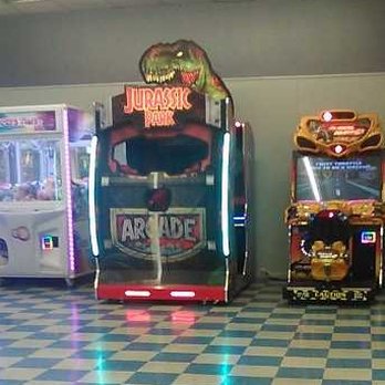 Bowling USA - Jurassic Park arcade machine and motorcycle games - Bowling Near Me - Slidell, Louisiana