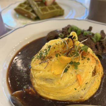 Sweet Maple - Tornado galbi omurice - Breakfast & Brunch Near Me - Cupertino, California